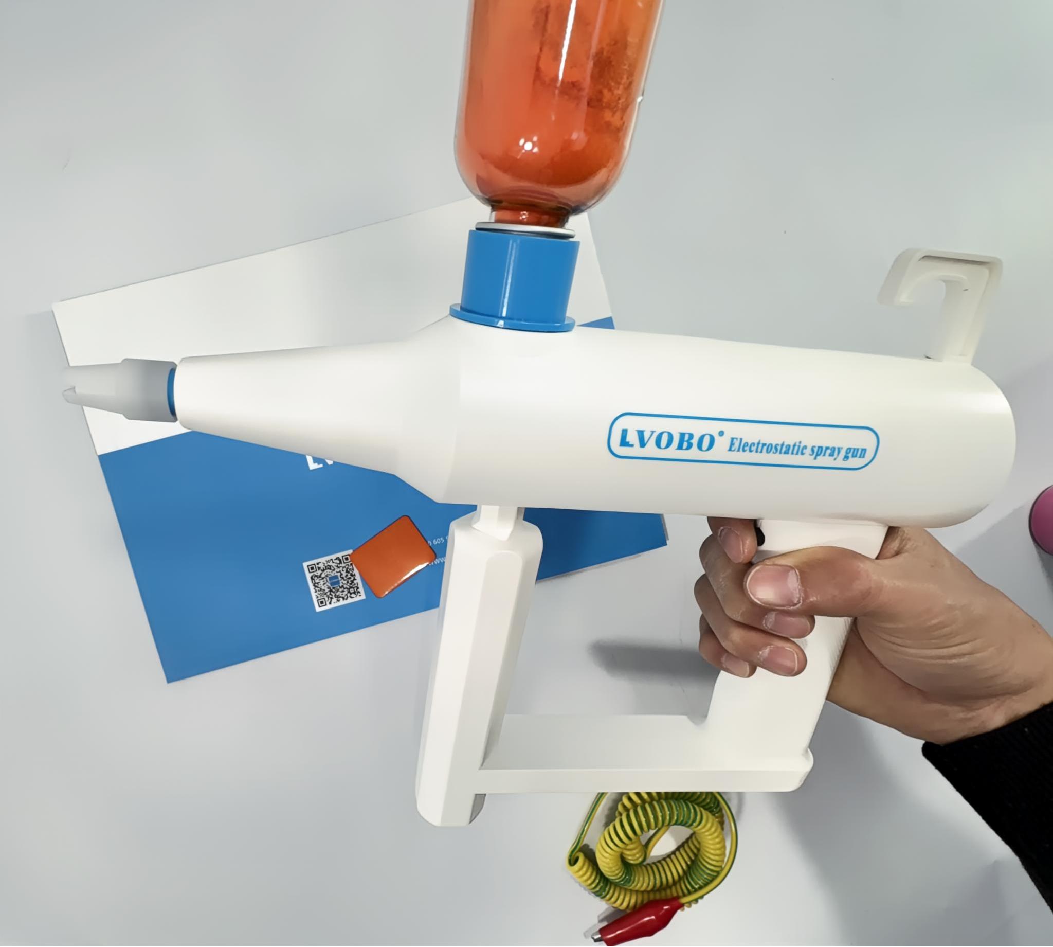 Portable Electrostatic Powder Coating Spray Gun