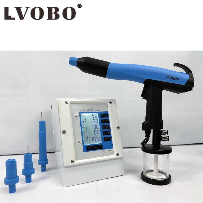 Powder electrostatic spray gun