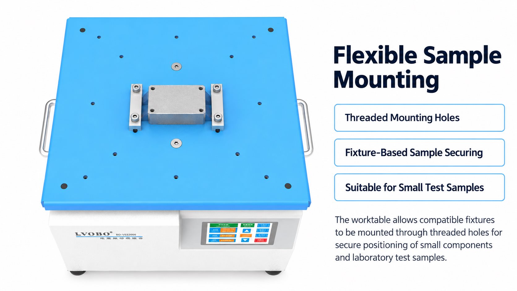 BO-VES3000 flexible sample mounting